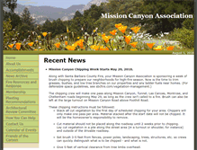 Tablet Screenshot of missioncanyon.org